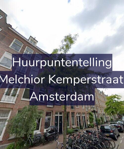 Foto gevel Huurpuntentelling voor Joan Melchior Kemperstraat 62-1, Amsterdam
