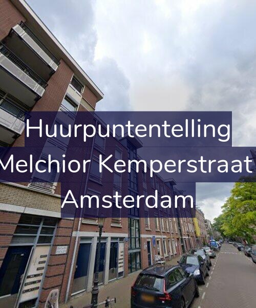 Foto gevel Huurpuntentelling voor Joan Melchior Kemperstraat 31-D, Amsterdam