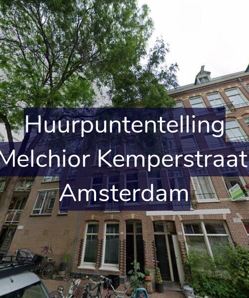 Foto gevel Huurpuntentelling voor Joan Melchior Kemperstraat 90-1, Amsterdam