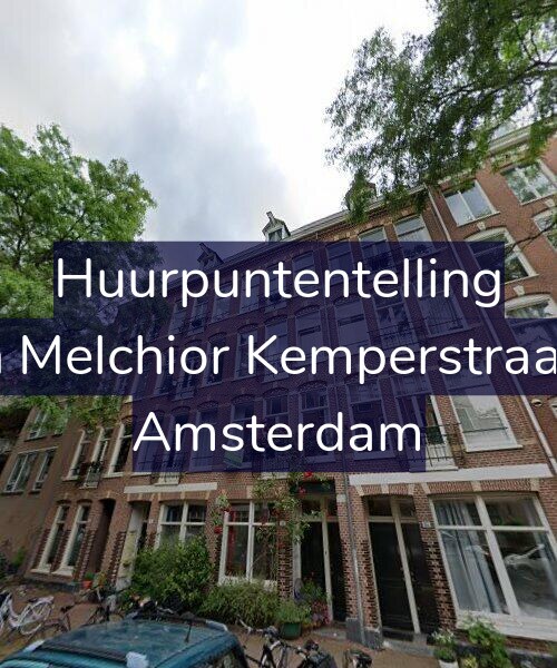 Foto gevel Huurpuntentelling voor Joan Melchior Kemperstraat 86, Amsterdam