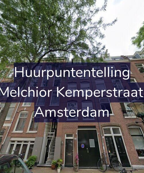Foto gevel Huurpuntentelling voor Joan Melchior Kemperstraat 80-1, Amsterdam