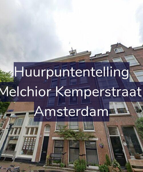 Foto gevel Huurpuntentelling voor Joan Melchior Kemperstraat 70-B, Amsterdam