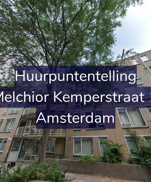 Foto gevel Huurpuntentelling voor Joan Melchior Kemperstraat 104-D, Amsterdam