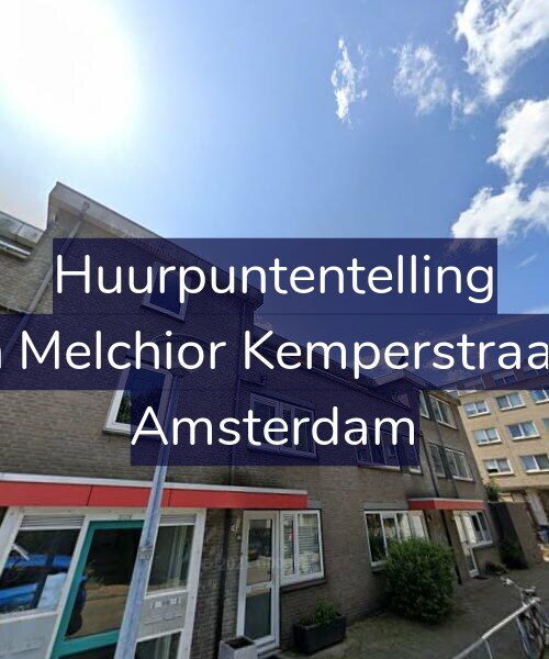 Foto gevel Huurpuntentelling voor Joan Melchior Kemperstraat 16, Amsterdam