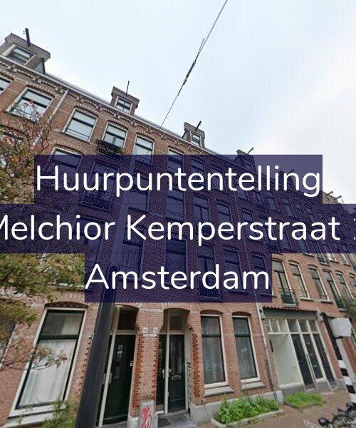 Foto gevel Huurpuntentelling voor Joan Melchior Kemperstraat 142-H, Amsterdam
