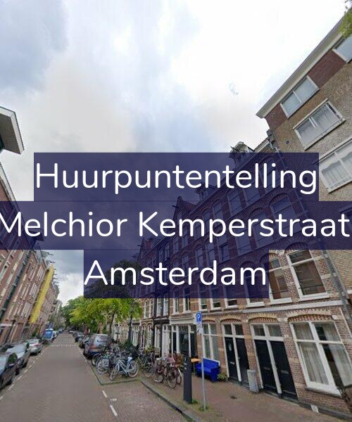 Foto gevel Huurpuntentelling voor Joan Melchior Kemperstraat 46-1, Amsterdam
