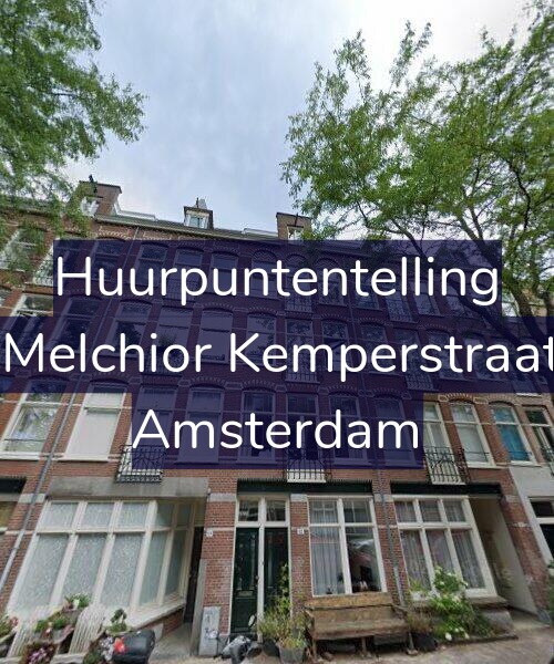 Foto gevel Huurpuntentelling voor Joan Melchior Kemperstraat 112, Amsterdam