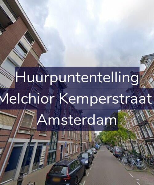 Foto gevel Huurpuntentelling voor Joan Melchior Kemperstraat 41-D, Amsterdam