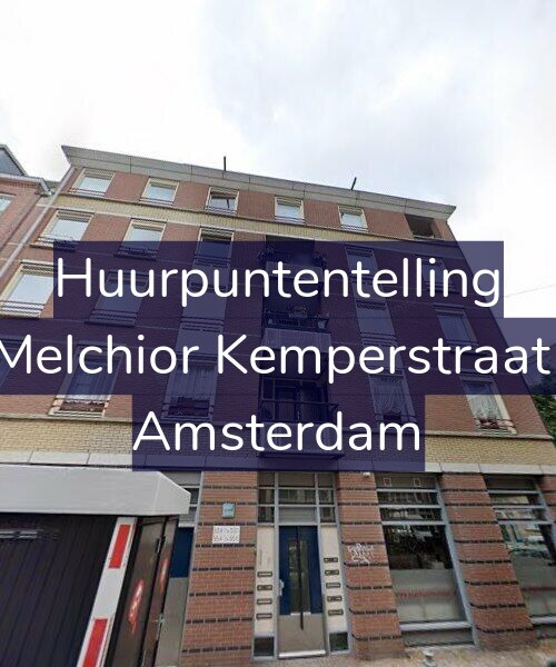 Foto gevel Huurpuntentelling voor Joan Melchior Kemperstraat 55-C, Amsterdam