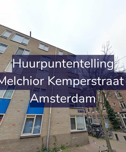 Foto gevel Huurpuntentelling voor Joan Melchior Kemperstraat 57-M, Amsterdam