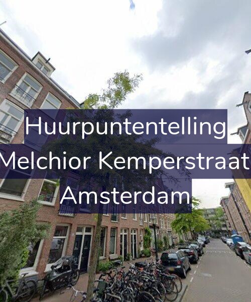Foto gevel Huurpuntentelling voor Joan Melchior Kemperstraat 60-1, Amsterdam