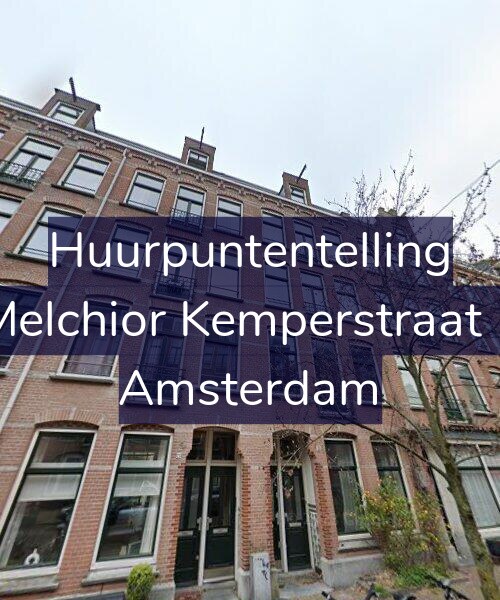 Foto gevel Huurpuntentelling voor Joan Melchior Kemperstraat 126-3, Amsterdam