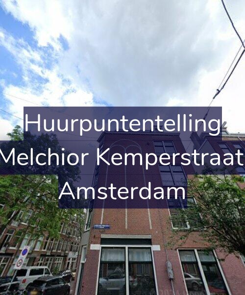 Foto gevel Huurpuntentelling voor Joan Melchior Kemperstraat 93-2, Amsterdam
