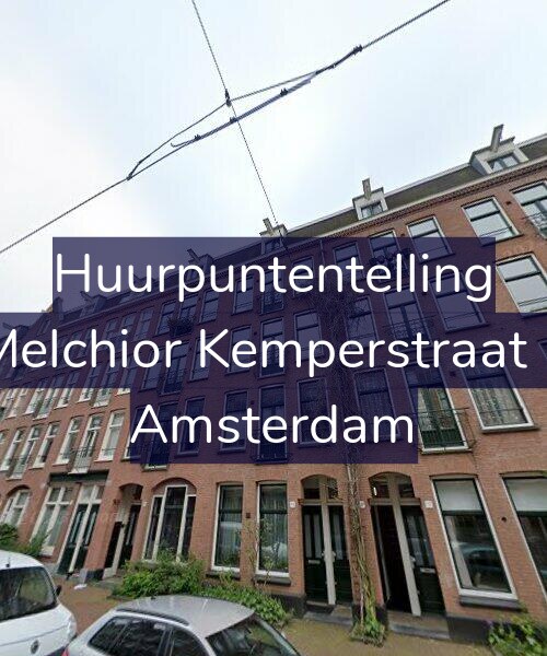 Foto gevel Huurpuntentelling voor Joan Melchior Kemperstraat 115-3, Amsterdam