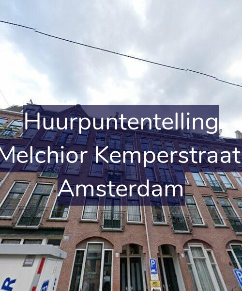 Foto gevel Huurpuntentelling voor Joan Melchior Kemperstraat 99-3, Amsterdam