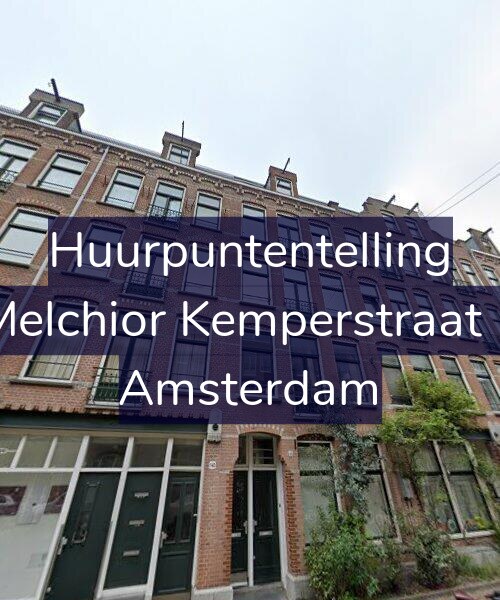 Foto gevel Huurpuntentelling voor Joan Melchior Kemperstraat 138-1, Amsterdam