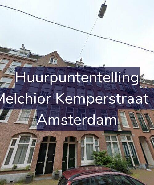 Foto gevel Huurpuntentelling voor Joan Melchior Kemperstraat 109-1, Amsterdam