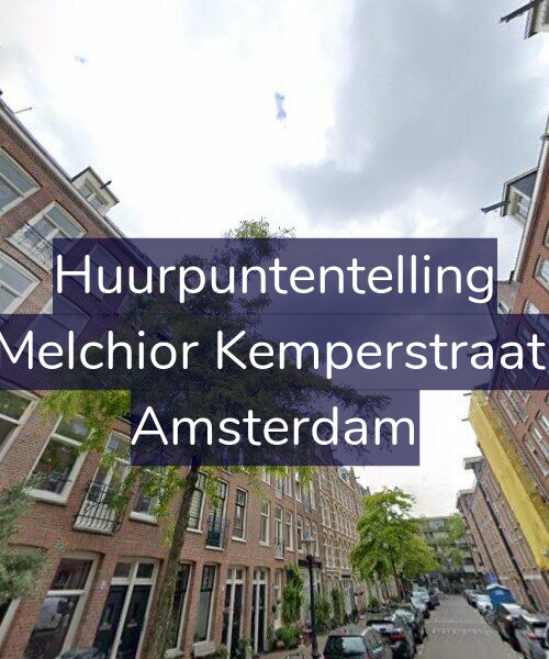 Foto gevel Huurpuntentelling voor Joan Melchior Kemperstraat 58-3, Amsterdam