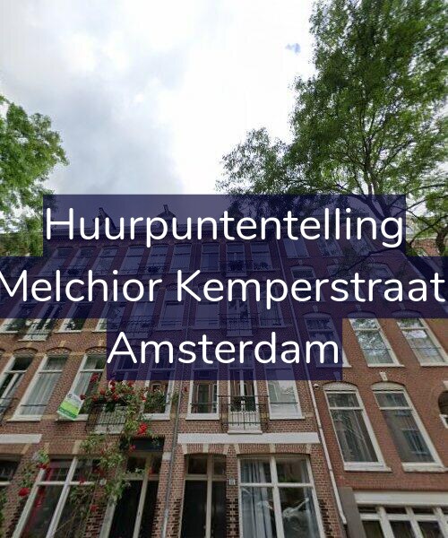 Foto gevel Huurpuntentelling voor Joan Melchior Kemperstraat 84-2, Amsterdam