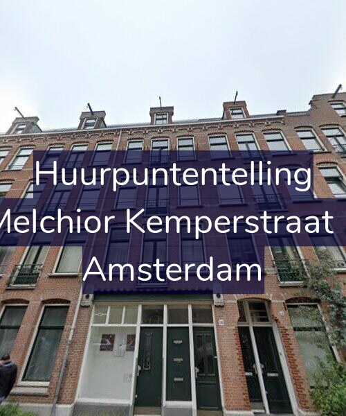 Foto gevel Huurpuntentelling voor Joan Melchior Kemperstraat 140-3, Amsterdam