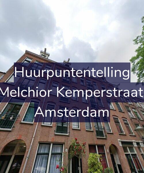 Foto gevel Huurpuntentelling voor Joan Melchior Kemperstraat 61-2, Amsterdam