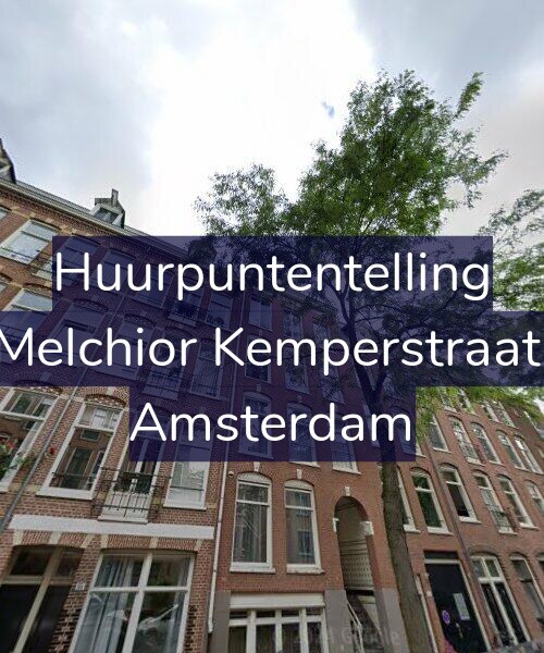 Foto gevel Huurpuntentelling voor Joan Melchior Kemperstraat 82-2, Amsterdam