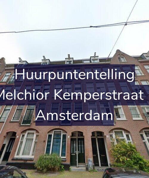 Foto gevel Huurpuntentelling voor Joan Melchior Kemperstraat 103-2, Amsterdam