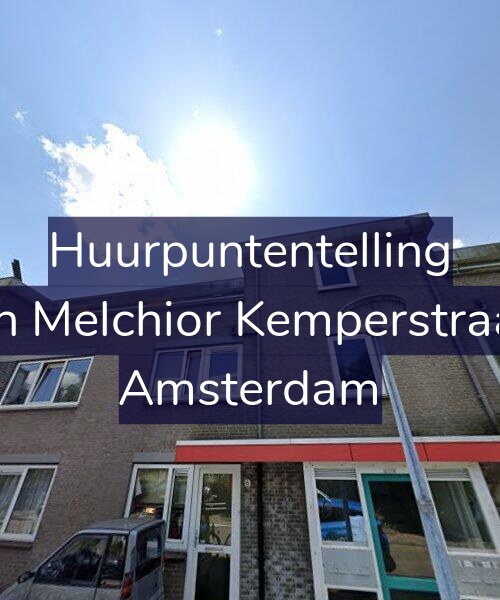 Foto gevel Huurpuntentelling voor Joan Melchior Kemperstraat 6, Amsterdam