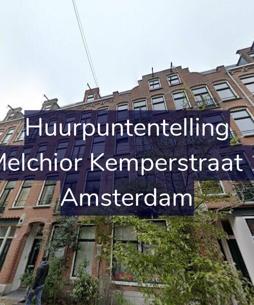 Foto gevel Huurpuntentelling voor Joan Melchior Kemperstraat 136-H, Amsterdam