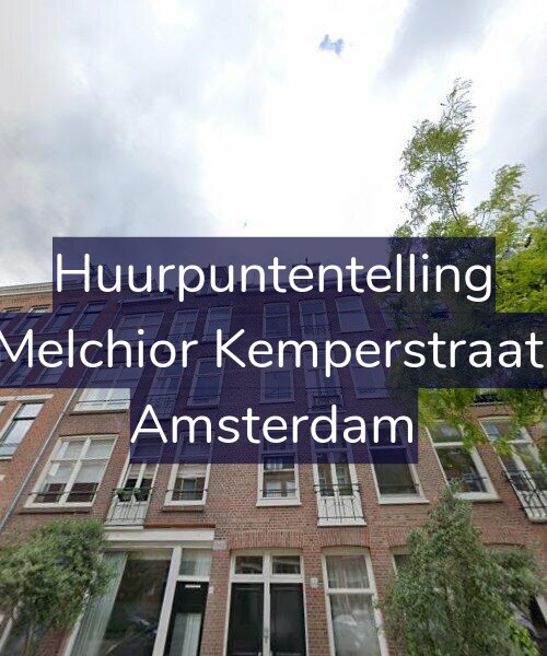Foto gevel Huurpuntentelling voor Joan Melchior Kemperstraat 66-3, Amsterdam