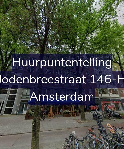 Foto gevel Huurpuntentelling voor Jodenbreestraat 146-H, Amsterdam