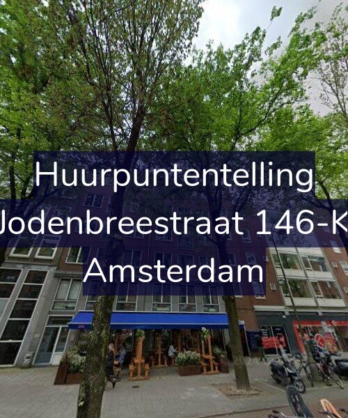 Foto gevel Huurpuntentelling voor Jodenbreestraat 146-K, Amsterdam