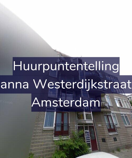 Foto gevel Huurpuntentelling voor Johanna Westerdijkstraat 25, Amsterdam