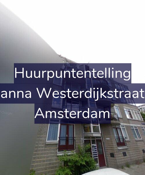 Foto gevel Huurpuntentelling voor Johanna Westerdijkstraat 35, Amsterdam