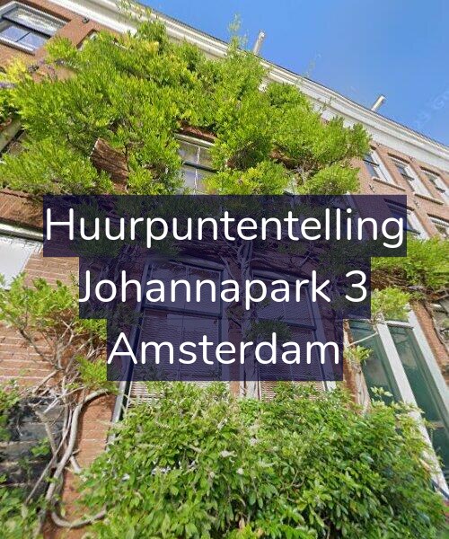 Foto gevel Huurpuntentelling voor Johannapark 3, Amsterdam