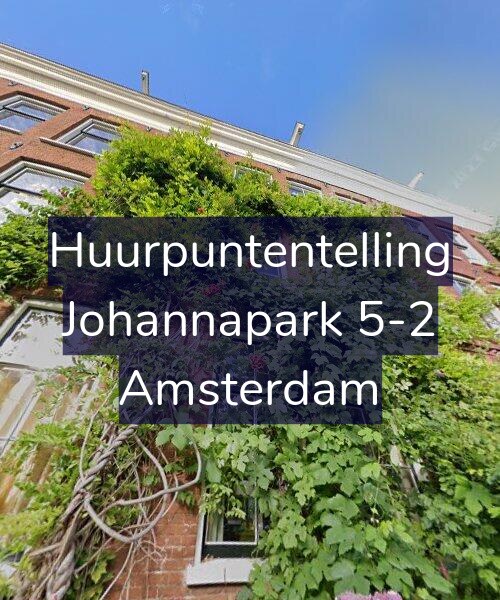 Foto gevel Huurpuntentelling voor Johannapark 5-2, Amsterdam