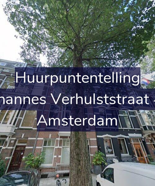Foto gevel Huurpuntentelling voor Johannes Verhulststraat 43, Amsterdam