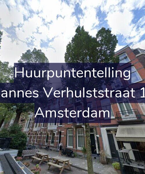 Foto gevel Huurpuntentelling voor Johannes Verhulststraat 101, Amsterdam