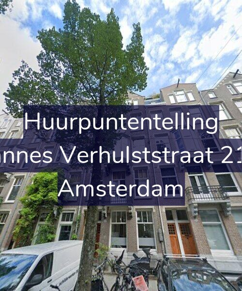 Foto gevel Huurpuntentelling voor Johannes Verhulststraat 212-2, Amsterdam