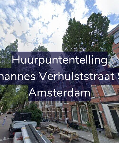Foto gevel Huurpuntentelling voor Johannes Verhulststraat 99, Amsterdam