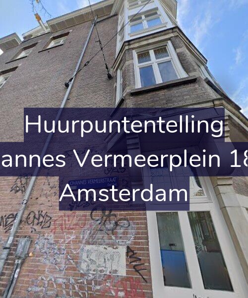 Foto gevel Huurpuntentelling voor Johannes Vermeerplein 18-1, Amsterdam