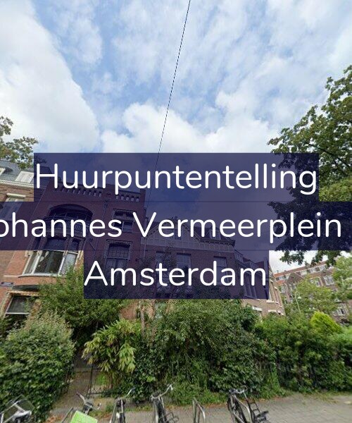 Foto gevel Huurpuntentelling voor Johannes Vermeerplein 4, Amsterdam