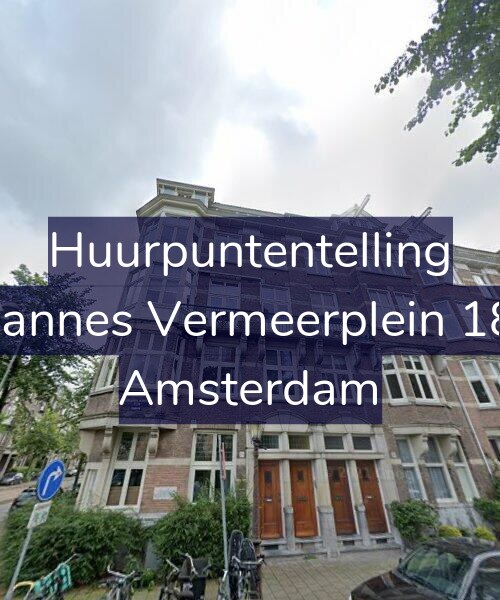 Foto gevel Huurpuntentelling voor Johannes Vermeerplein 18-3, Amsterdam