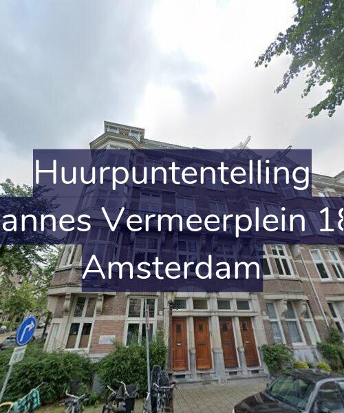 Foto gevel Huurpuntentelling voor Johannes Vermeerplein 18-2, Amsterdam