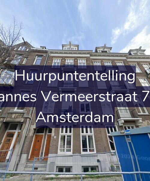 Foto gevel Huurpuntentelling voor Johannes Vermeerstraat 75-2, Amsterdam