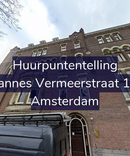Foto gevel Huurpuntentelling voor Johannes Vermeerstraat 15-3, Amsterdam