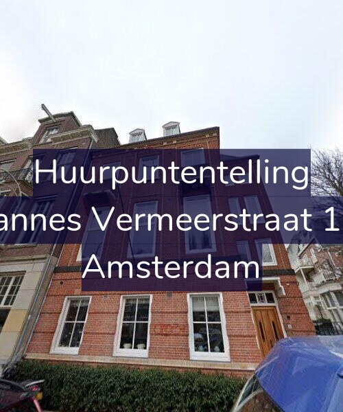 Foto gevel Huurpuntentelling voor Johannes Vermeerstraat 16-A, Amsterdam