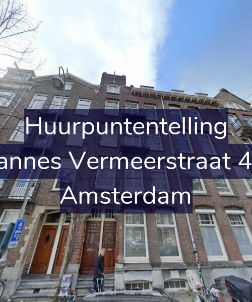 Foto gevel Huurpuntentelling voor Johannes Vermeerstraat 44-2, Amsterdam