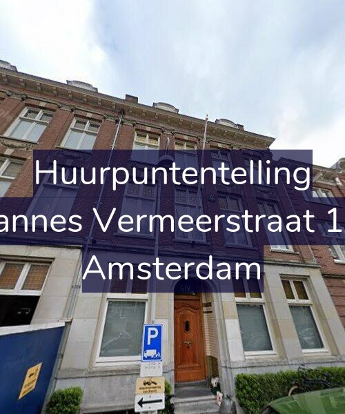 Foto gevel Huurpuntentelling voor Johannes Vermeerstraat 19-B, Amsterdam