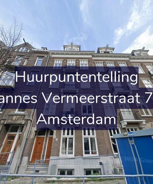 Foto gevel Huurpuntentelling voor Johannes Vermeerstraat 75-3, Amsterdam